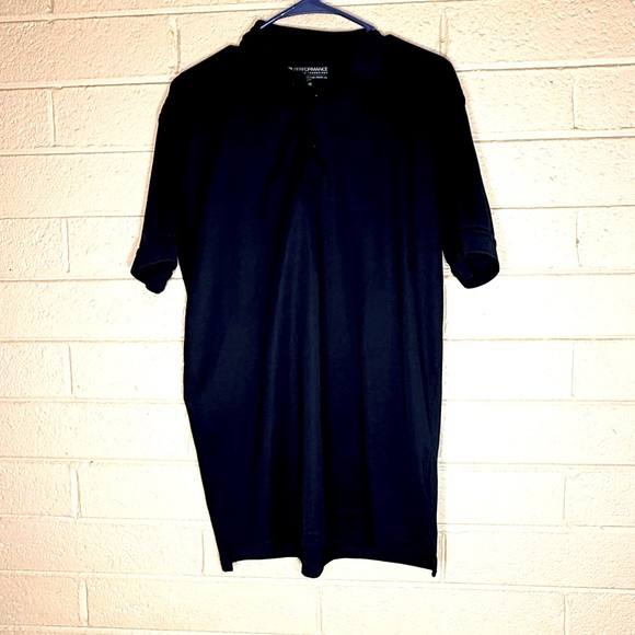 Men's Black Polo Shirt size AL - Picture 1 of 5